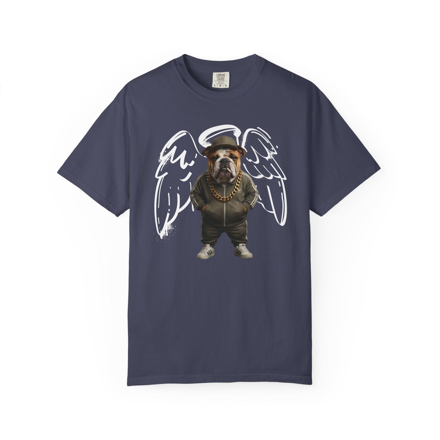 Guardian Bulldog Angel T-Shirt — Cute Streetwear Graphic Tee