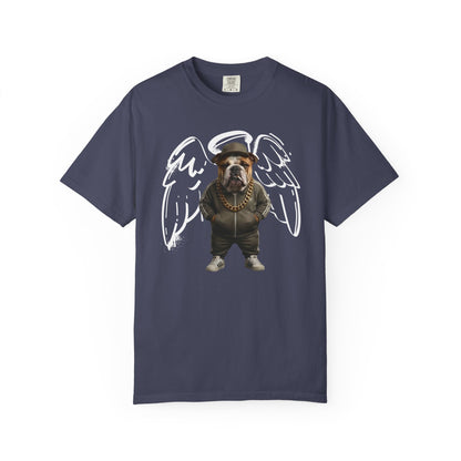 Guardian Bulldog Angel T-Shirt — Cute Streetwear Graphic Tee