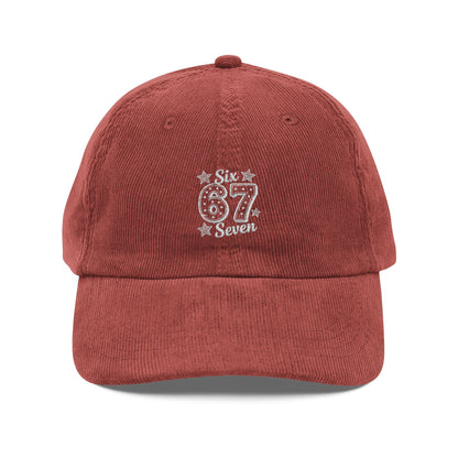 67 Trend Corduroy Hat