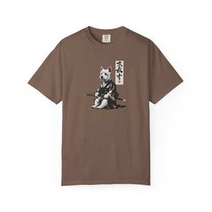 Minimalist Ink Wash Dog Art Tee