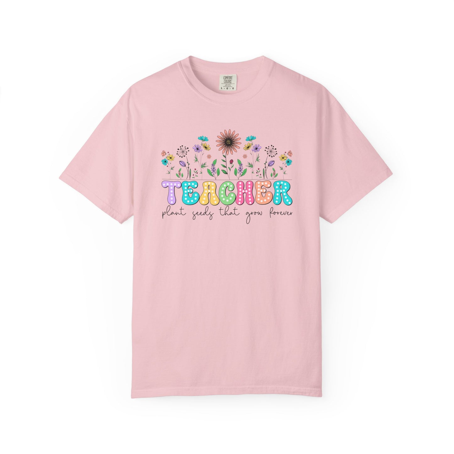 Teacher Floral T-Shirt