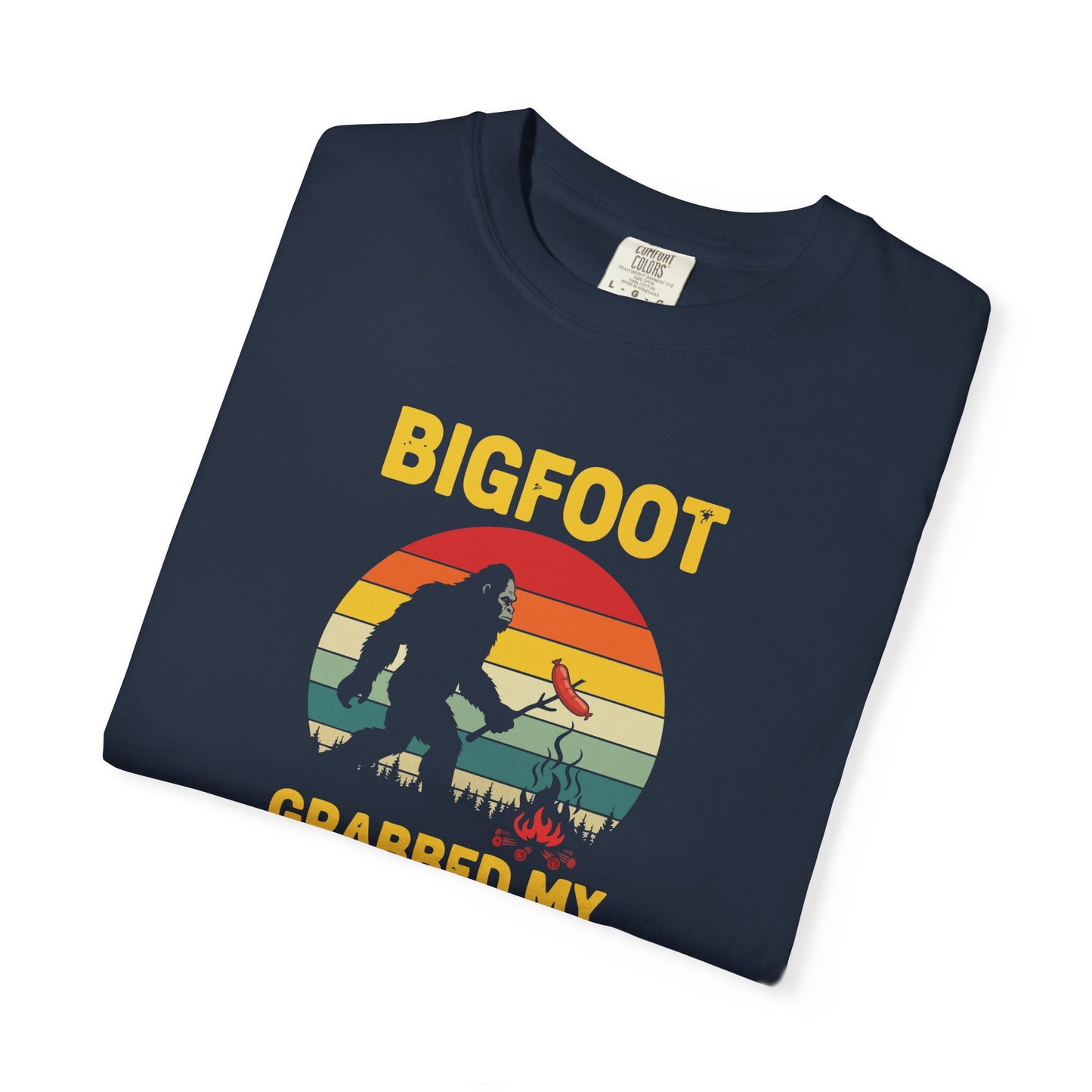 Bigfoot Grabbed My Weiner Unisex T shirt