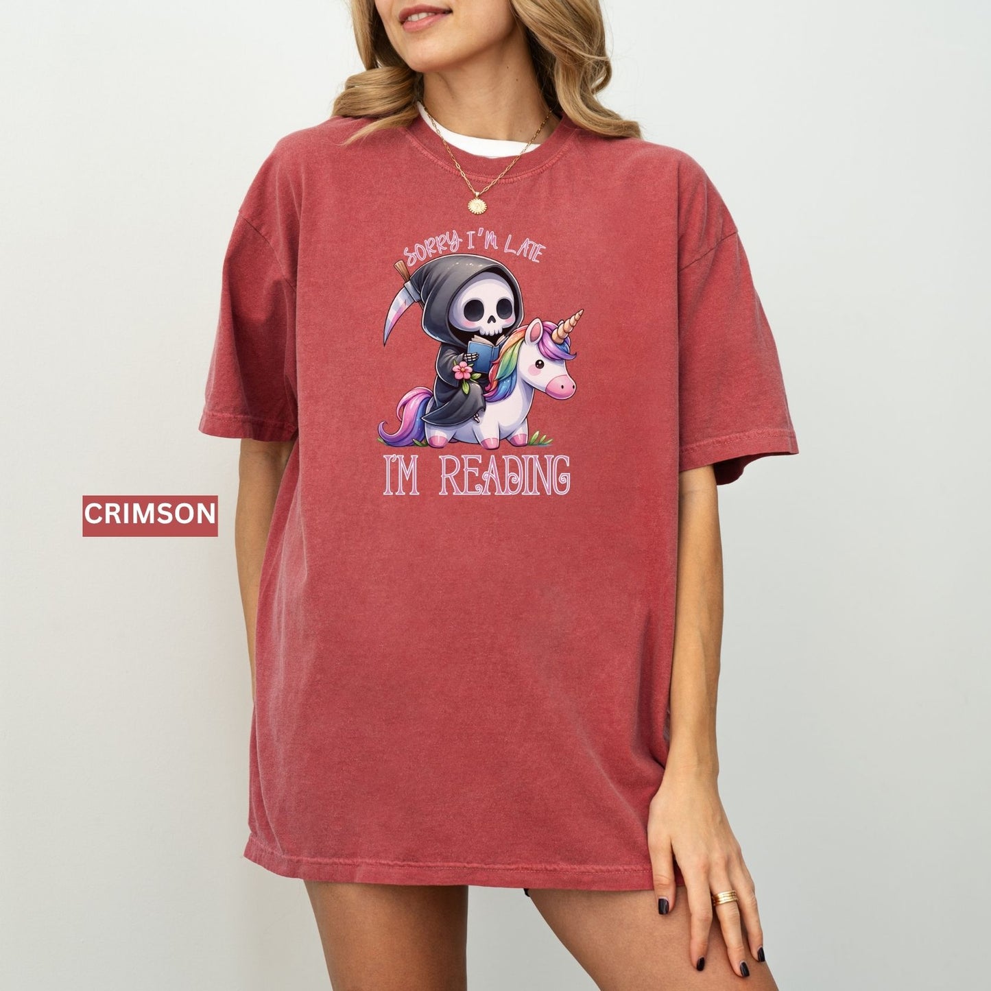 Bookish Grim Reaper Shirt