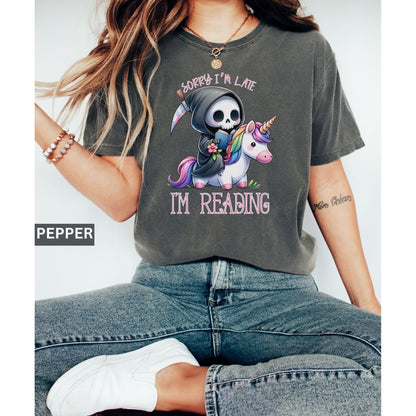 Bookish Grim Reaper Shirt