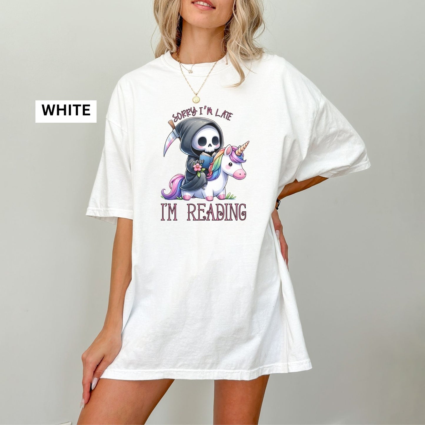 Bookish Grim Reaper Shirt