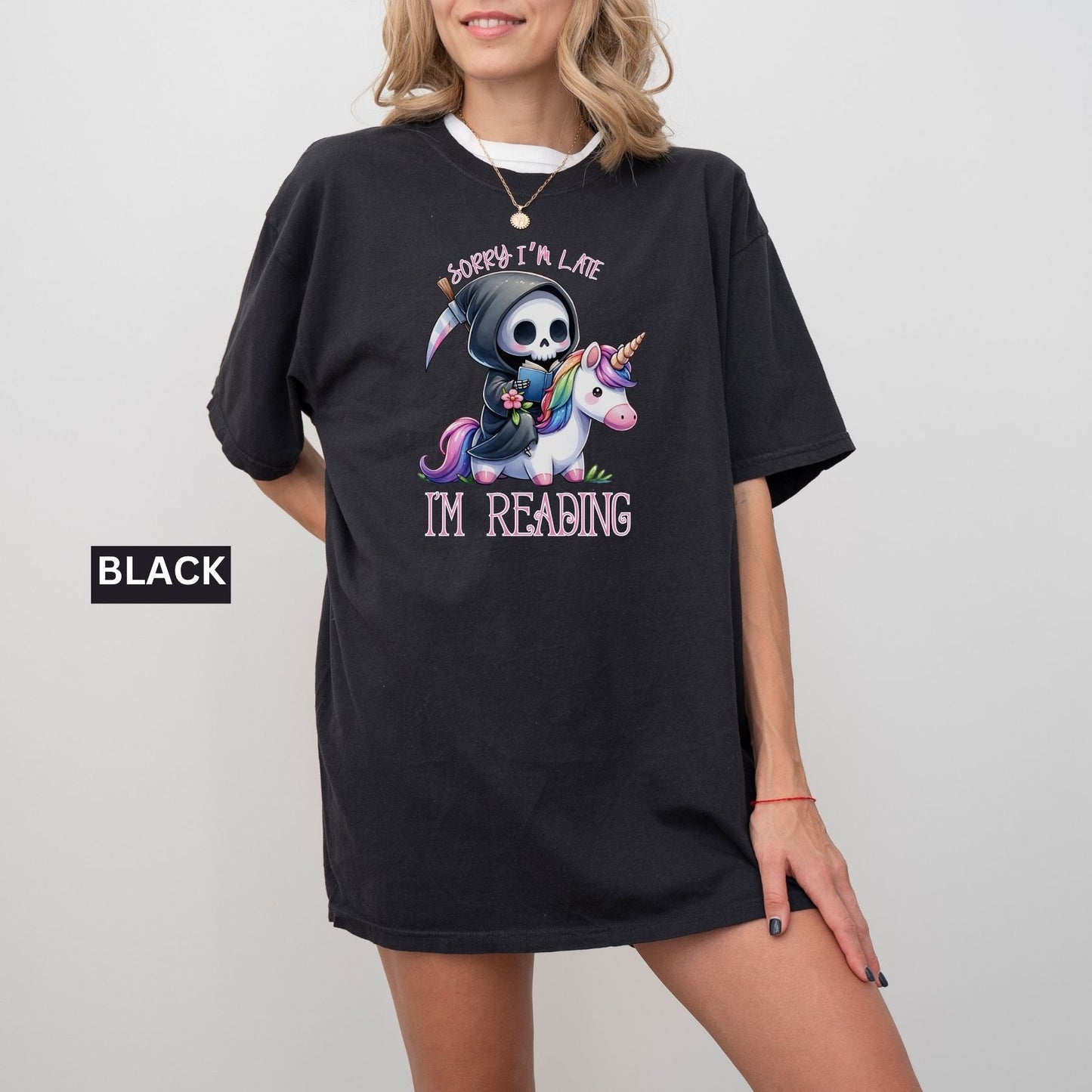 Bookish Grim Reaper Shirt