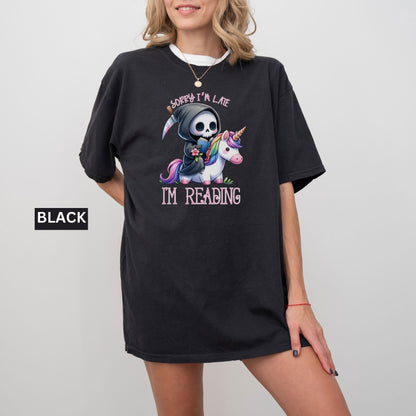 Bookish Grim Reaper Shirt