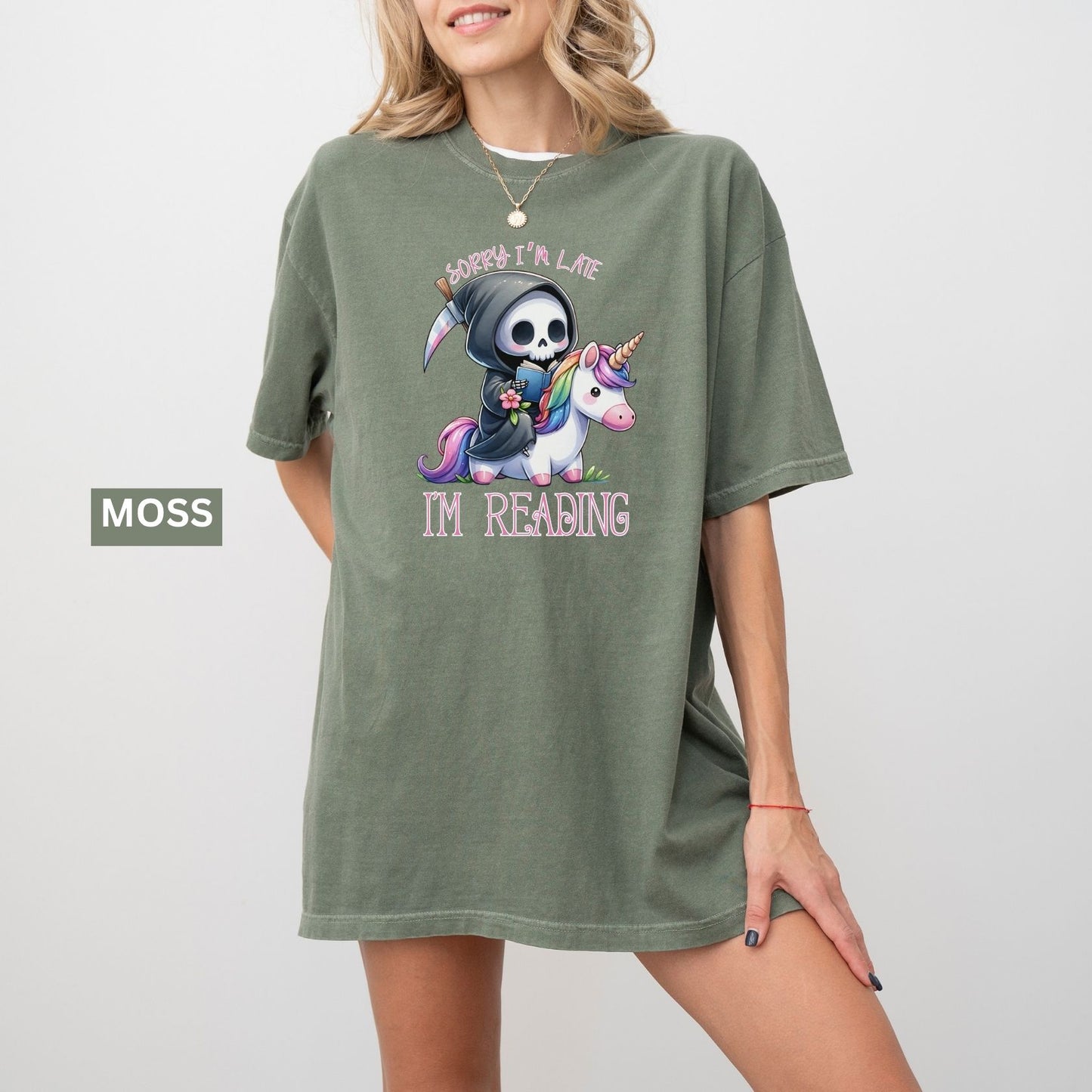 Bookish Grim Reaper Shirt
