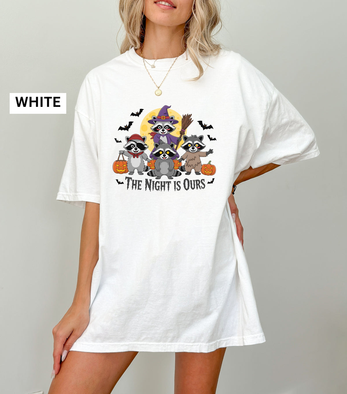 Cute Raccoon Halloween T-shirt