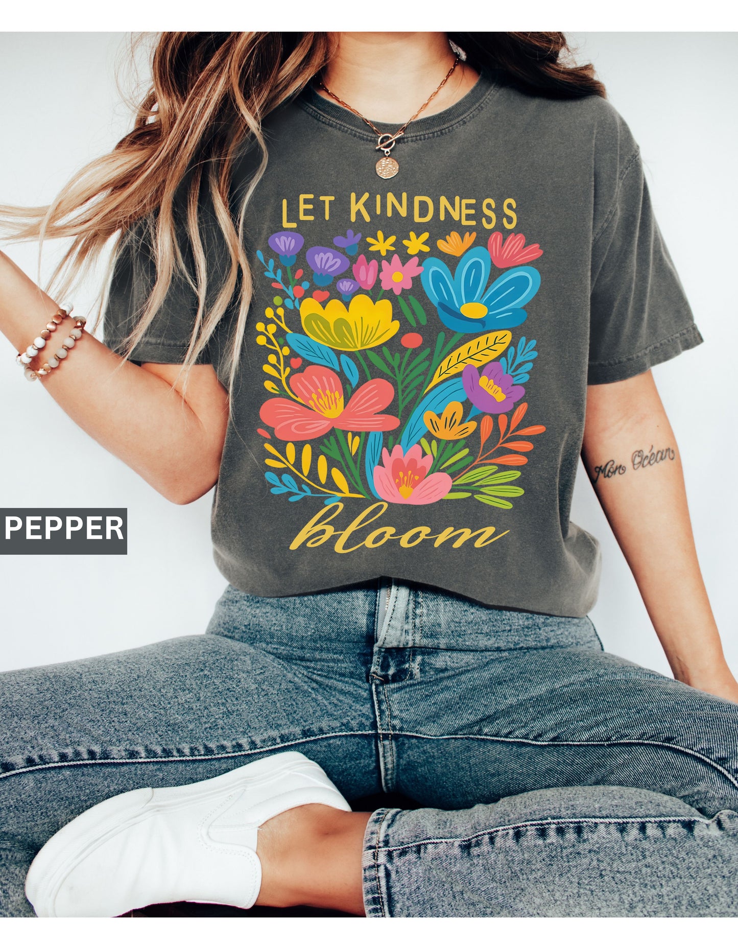 Let Kindness Bloom Comfort Colors® T-Shirt
