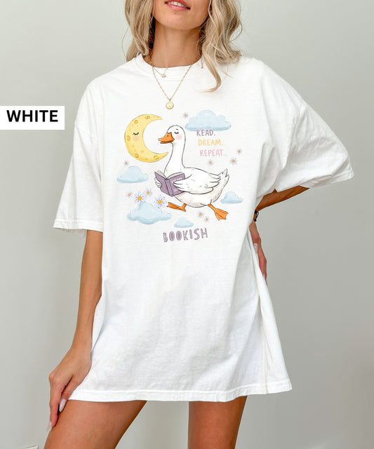 Silly Goose Book lover Shirt Comfort Colors
