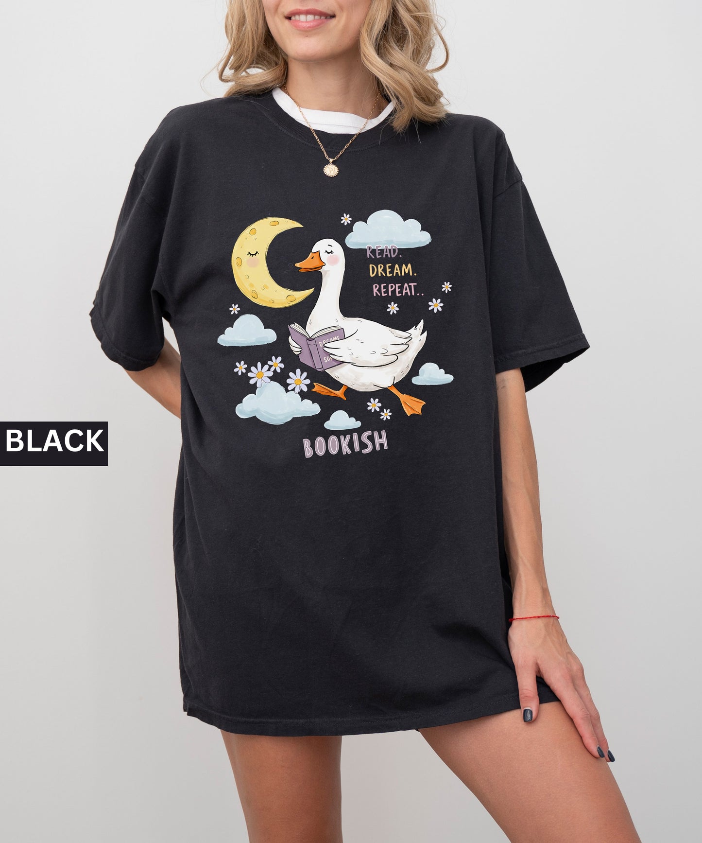 Silly Goose Book lover Shirt Comfort Colors