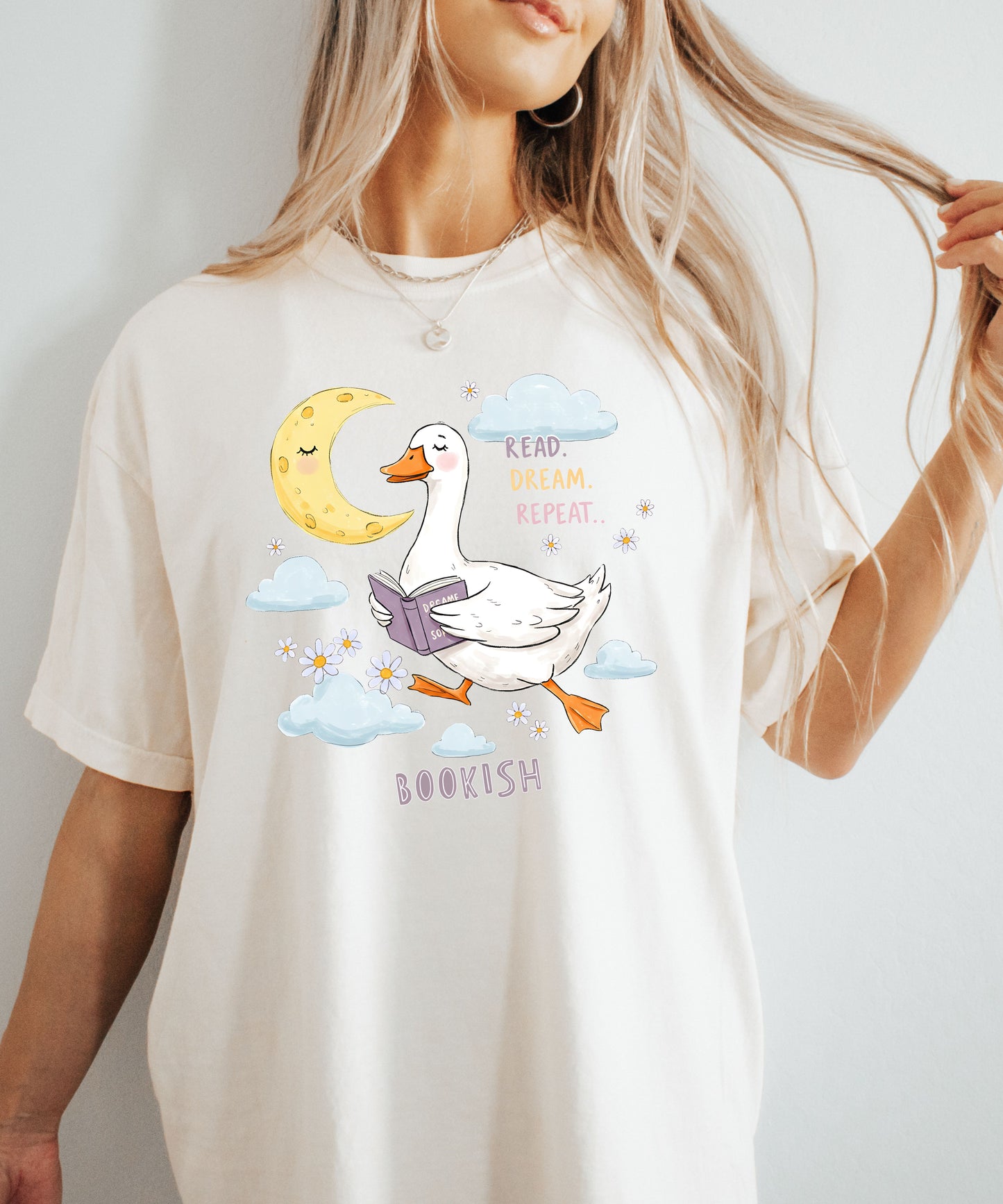 Silly Goose Book lover Shirt Comfort Colors