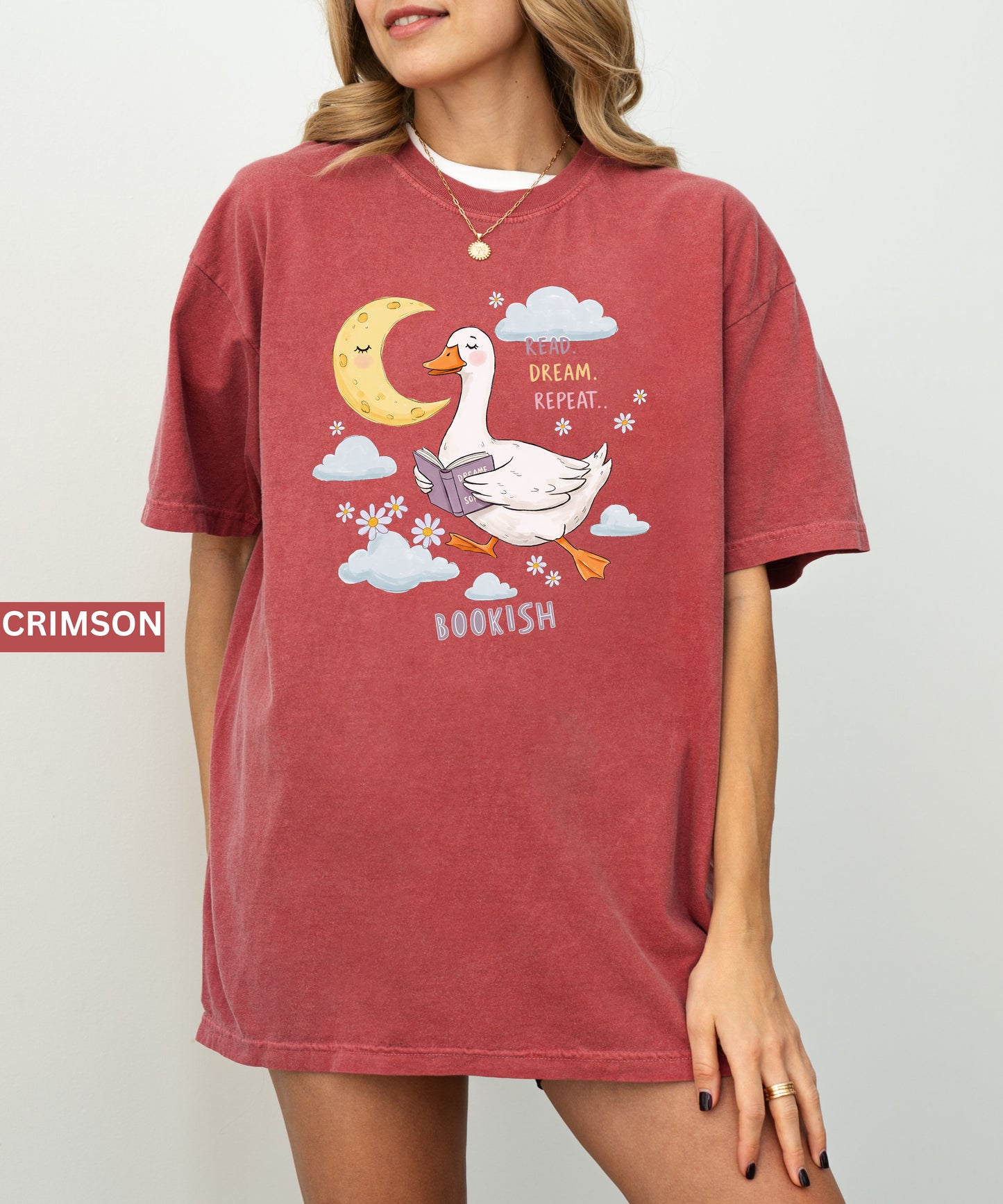 Silly Goose Book lover Shirt Comfort Colors