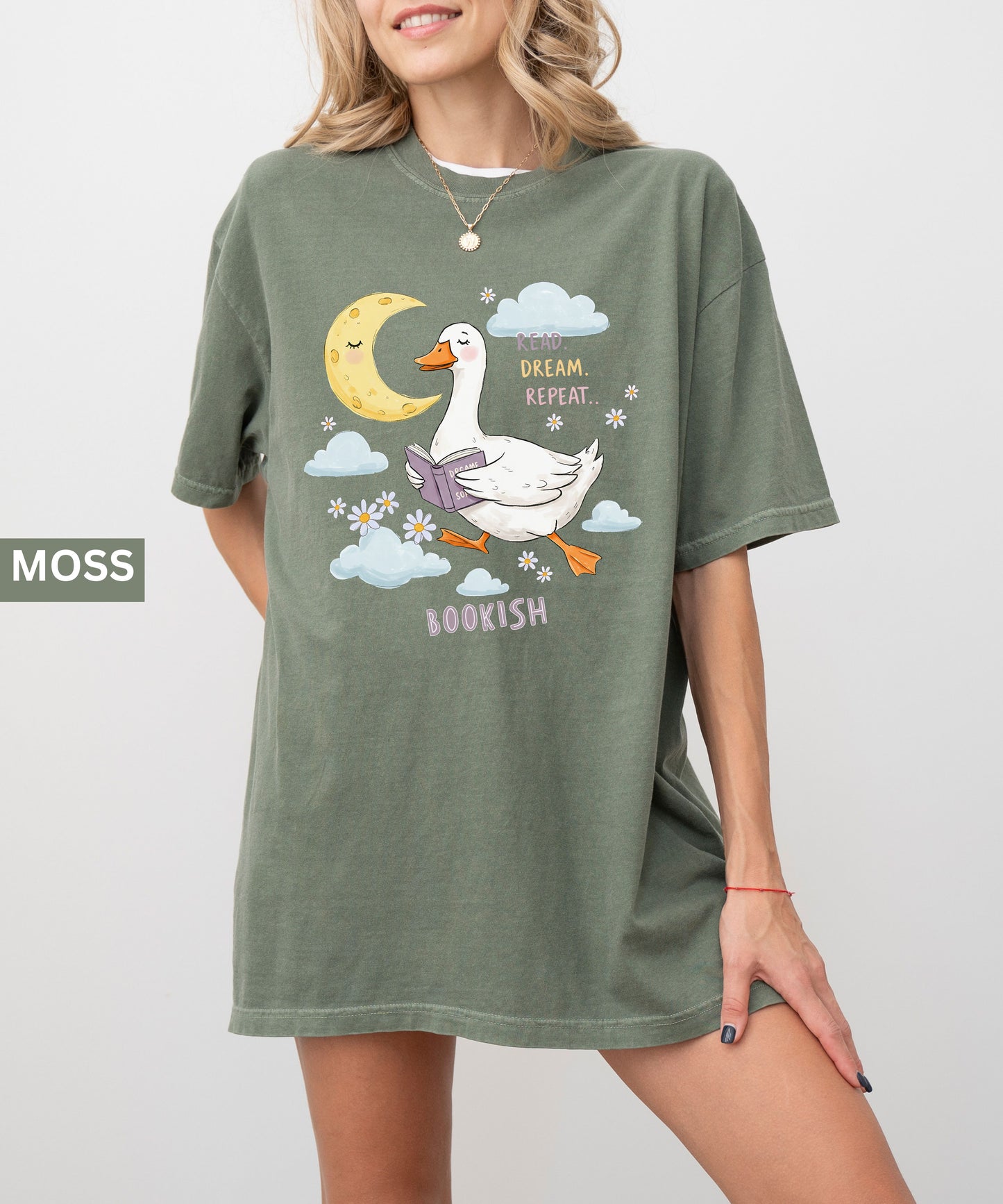Silly Goose Book lover Shirt Comfort Colors