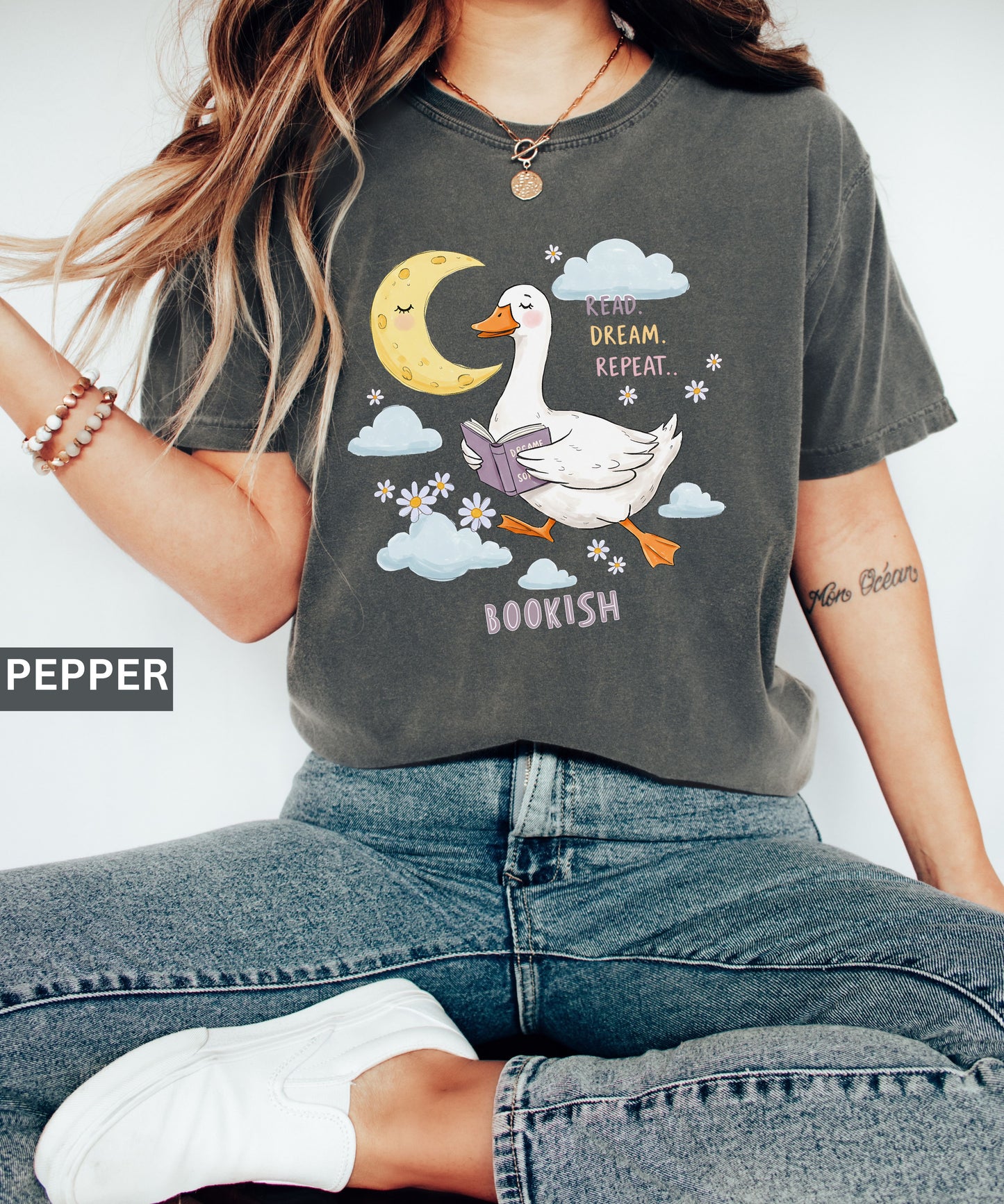 Silly Goose Book lover Shirt Comfort Colors