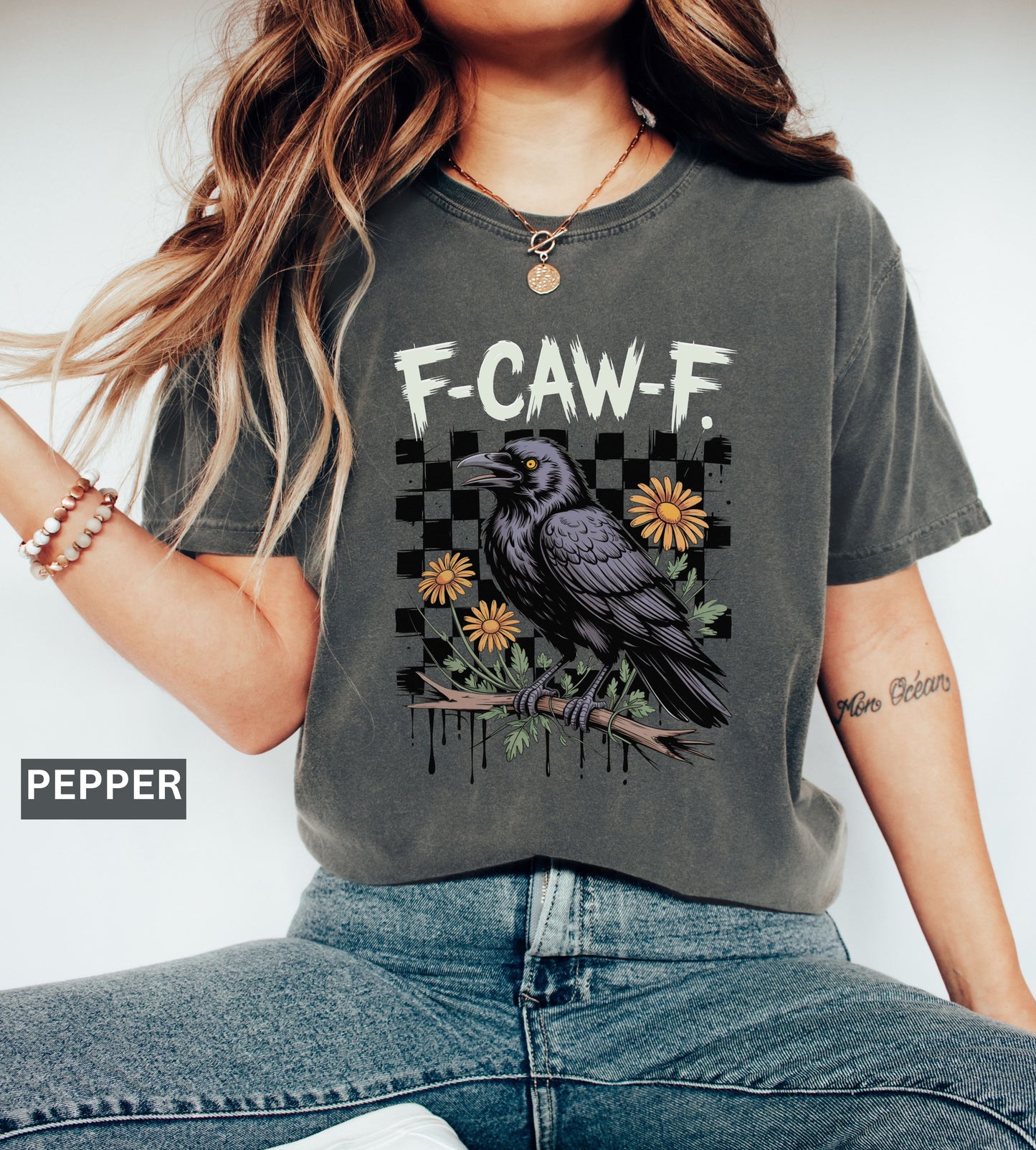 F-Caw-F Raven Comfort Colors® Shirt