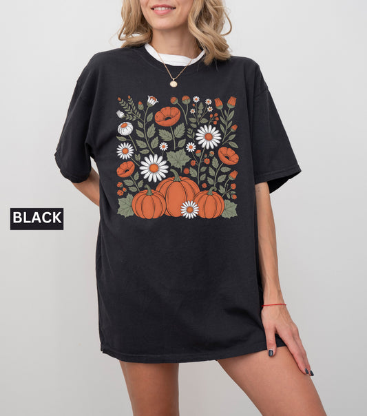 Pumpkin Wildflower Comfort Colors® T-Shirt