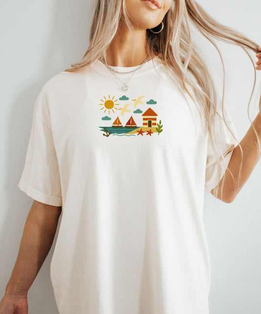 Comfort Colors®  Kawaii Lighthouse T-Shirt