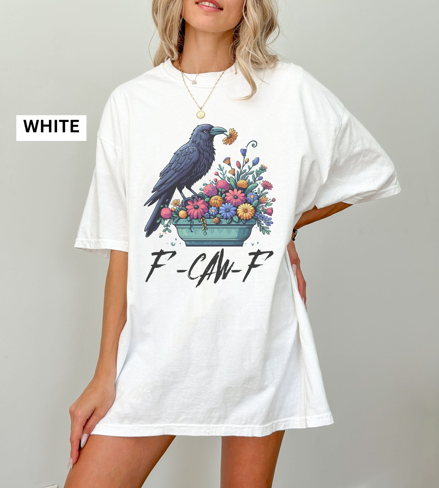 Raven Comfort Colors® f F-Caw-F Shirt