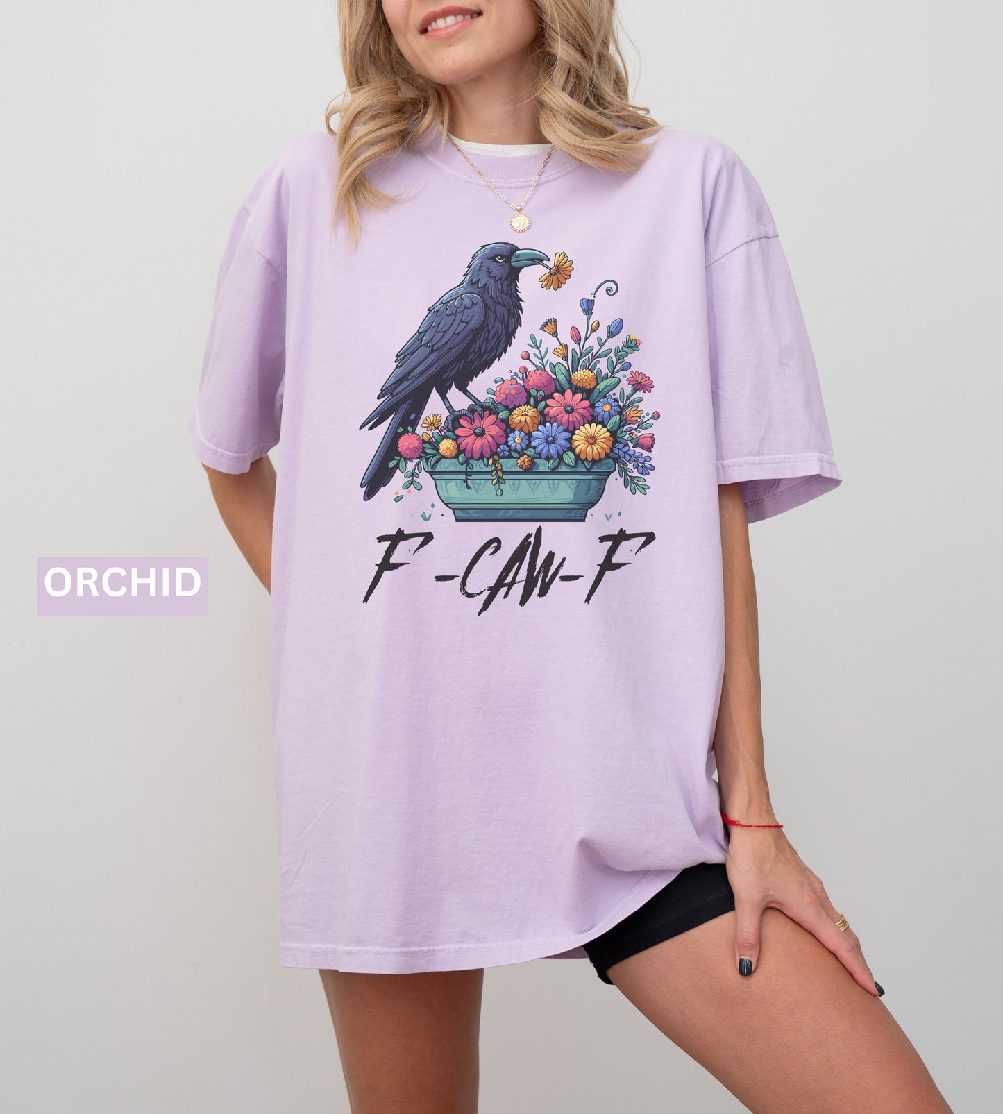 Raven Comfort Colors® f F-Caw-F Shirt