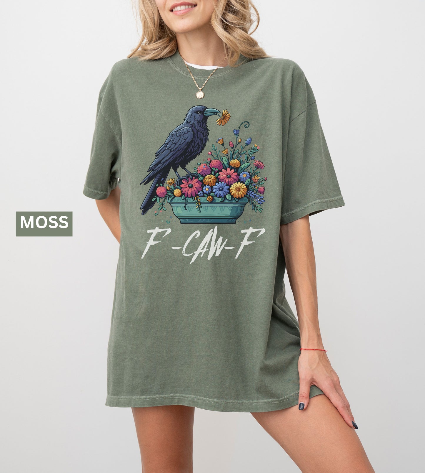 Raven Comfort Colors® f F-Caw-F Shirt