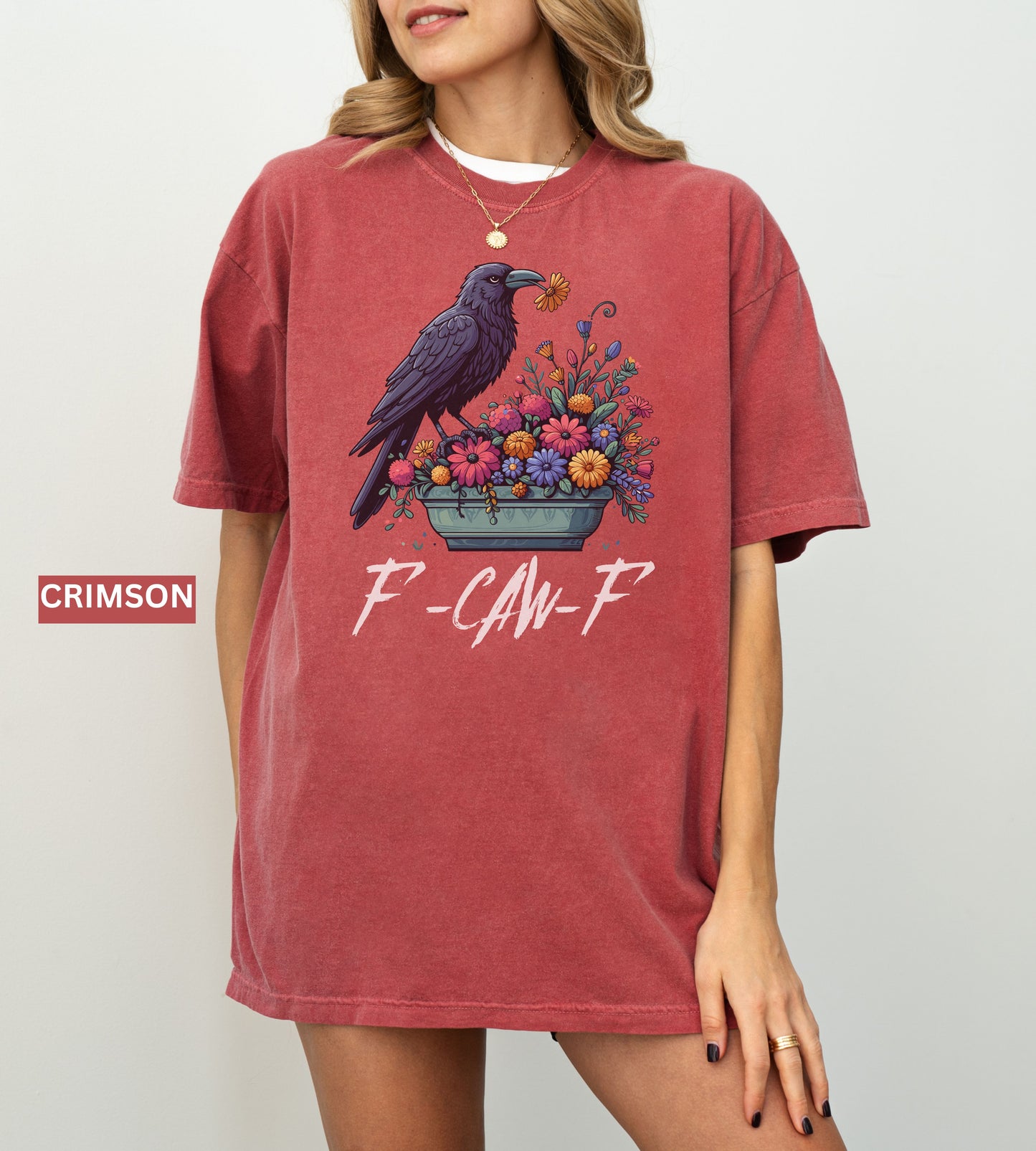 Raven Comfort Colors® f F-Caw-F Shirt