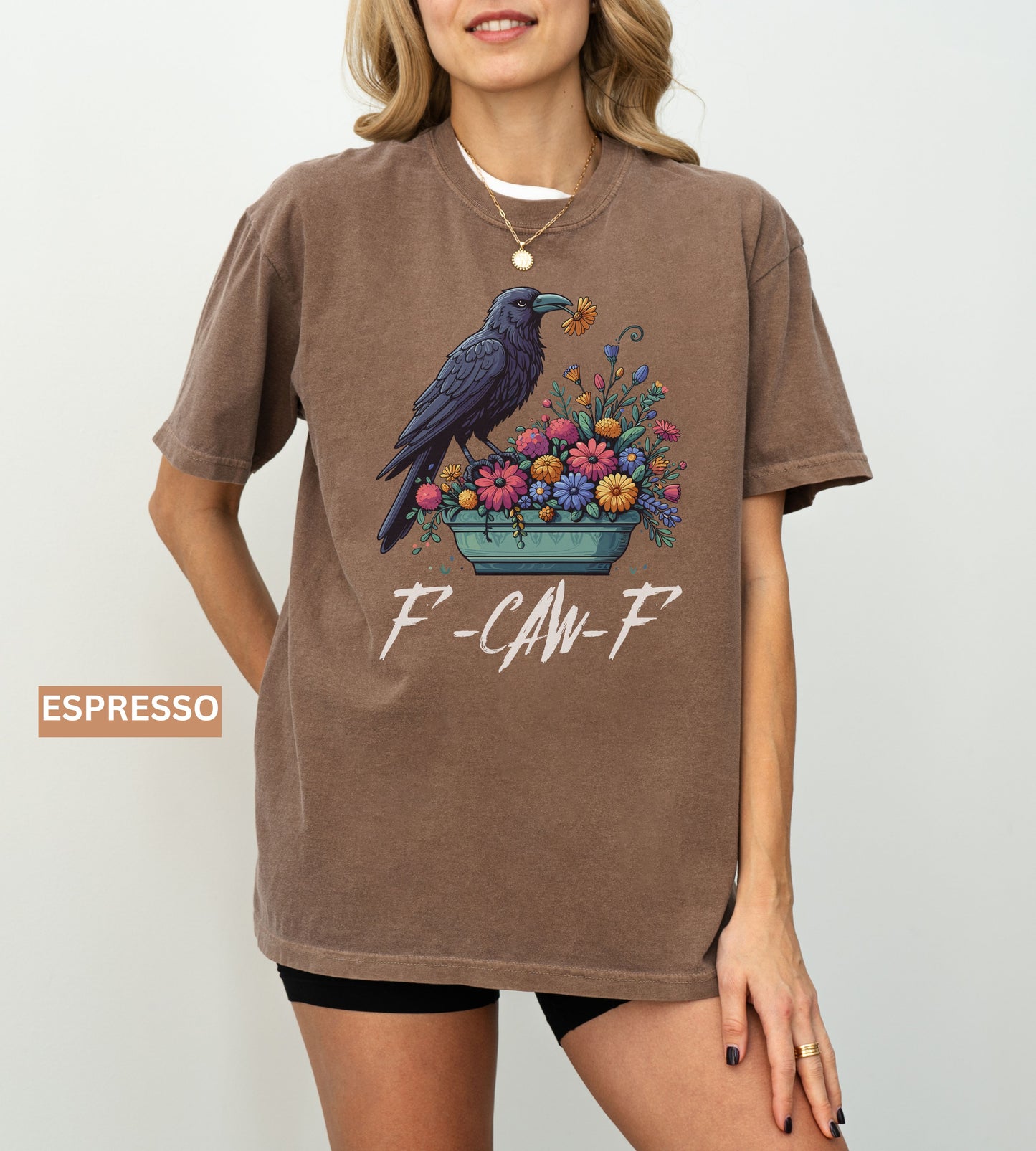 Raven Comfort Colors® f F-Caw-F Shirt
