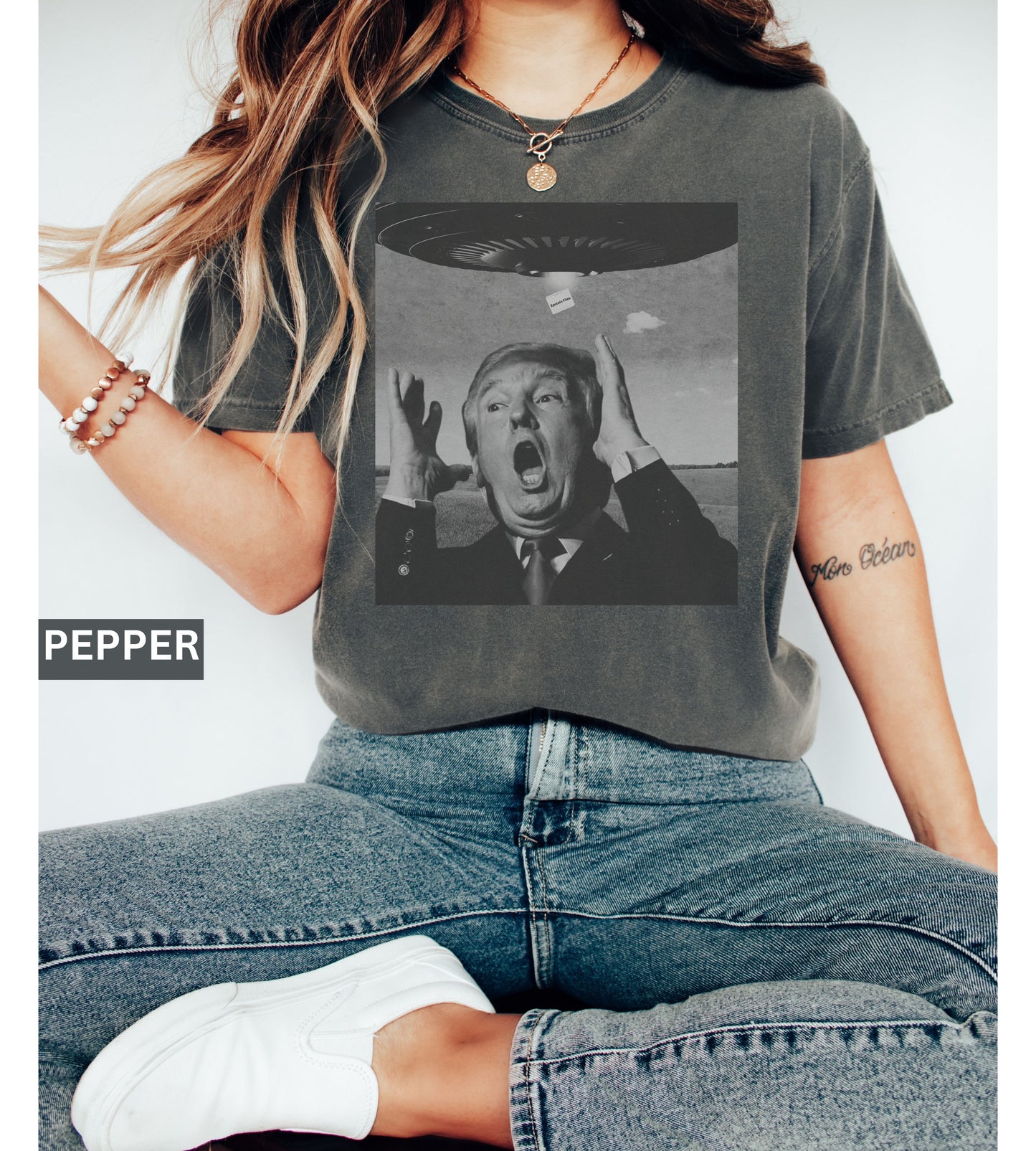 Trump UFO Epstein Files Shirt