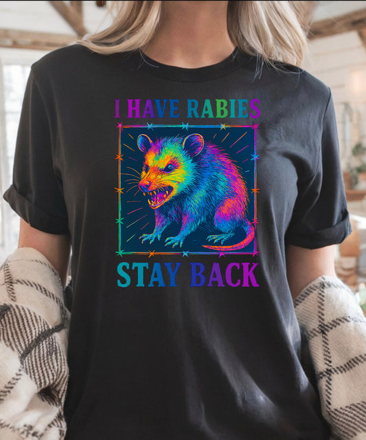 Vibrant Rabid Opossum T-Shirt