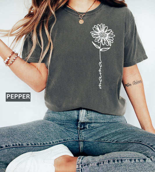 Mama Floral Shirt – Comfort Colors®