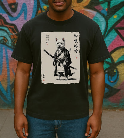 Samurai Westie T Shirt