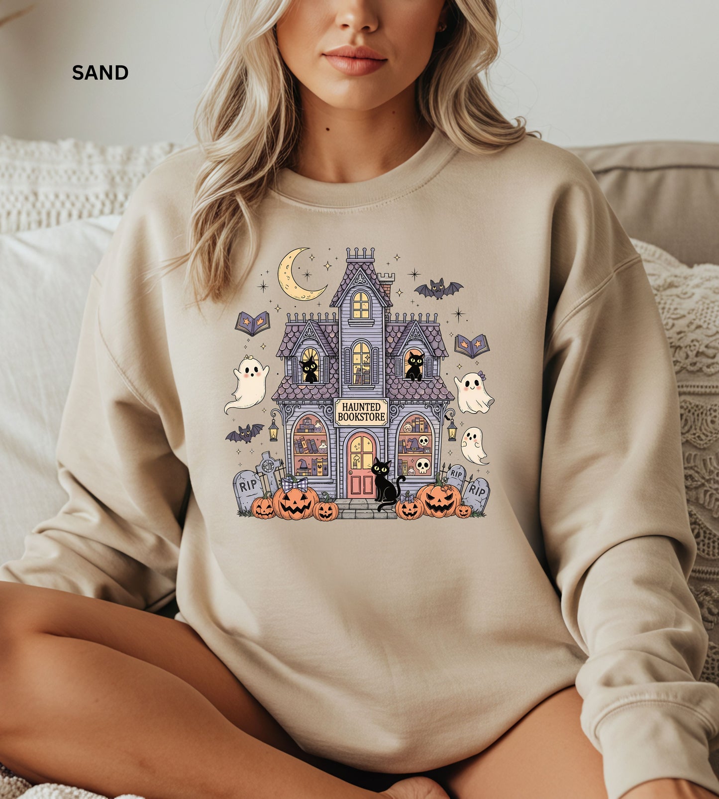 Haunted Bookstore Sweatshirt