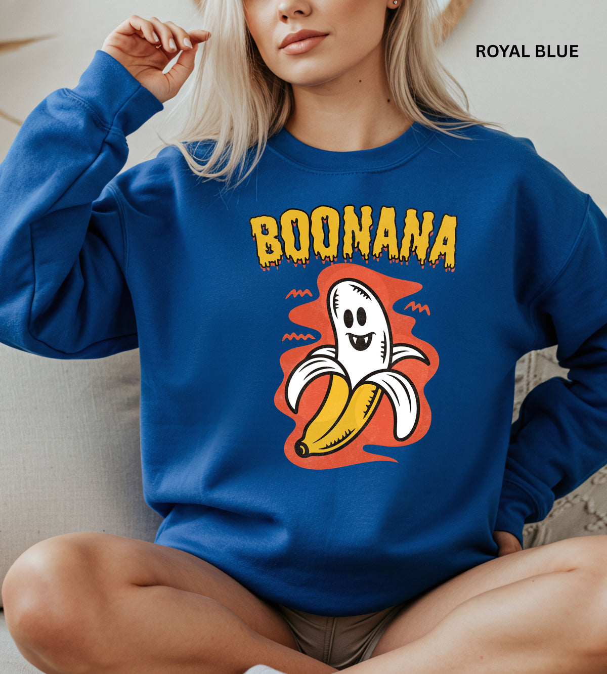 Boonana Halloween Banana Ghost sweatshirt
