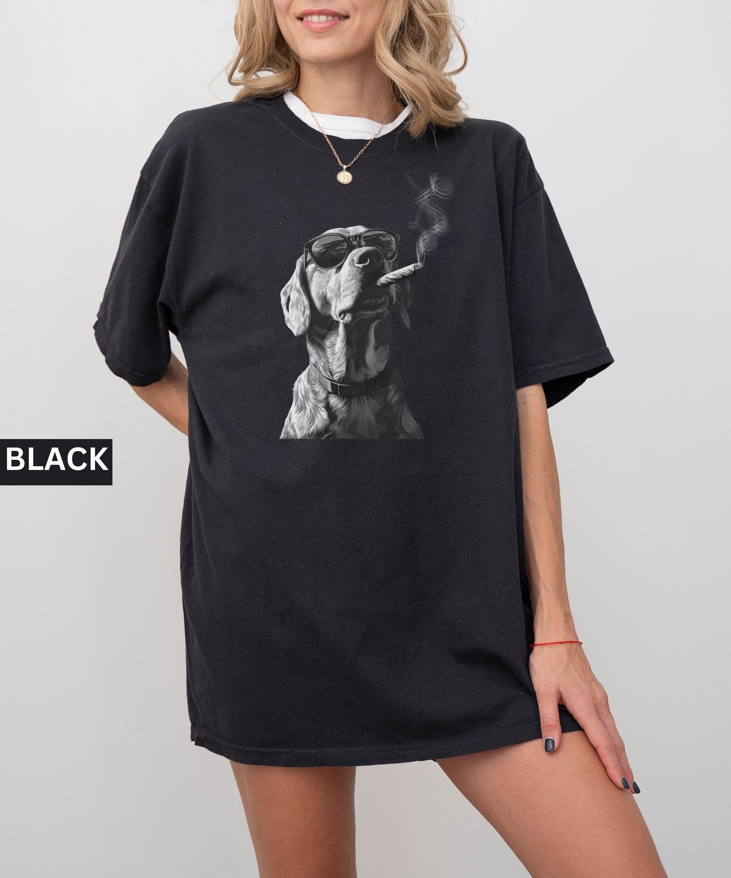 Vintage Dog graphic Comfort Colors® shirt