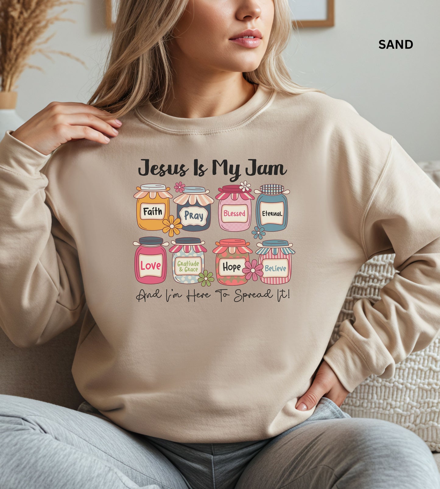 Jesus Is My Jam Sweatshirt