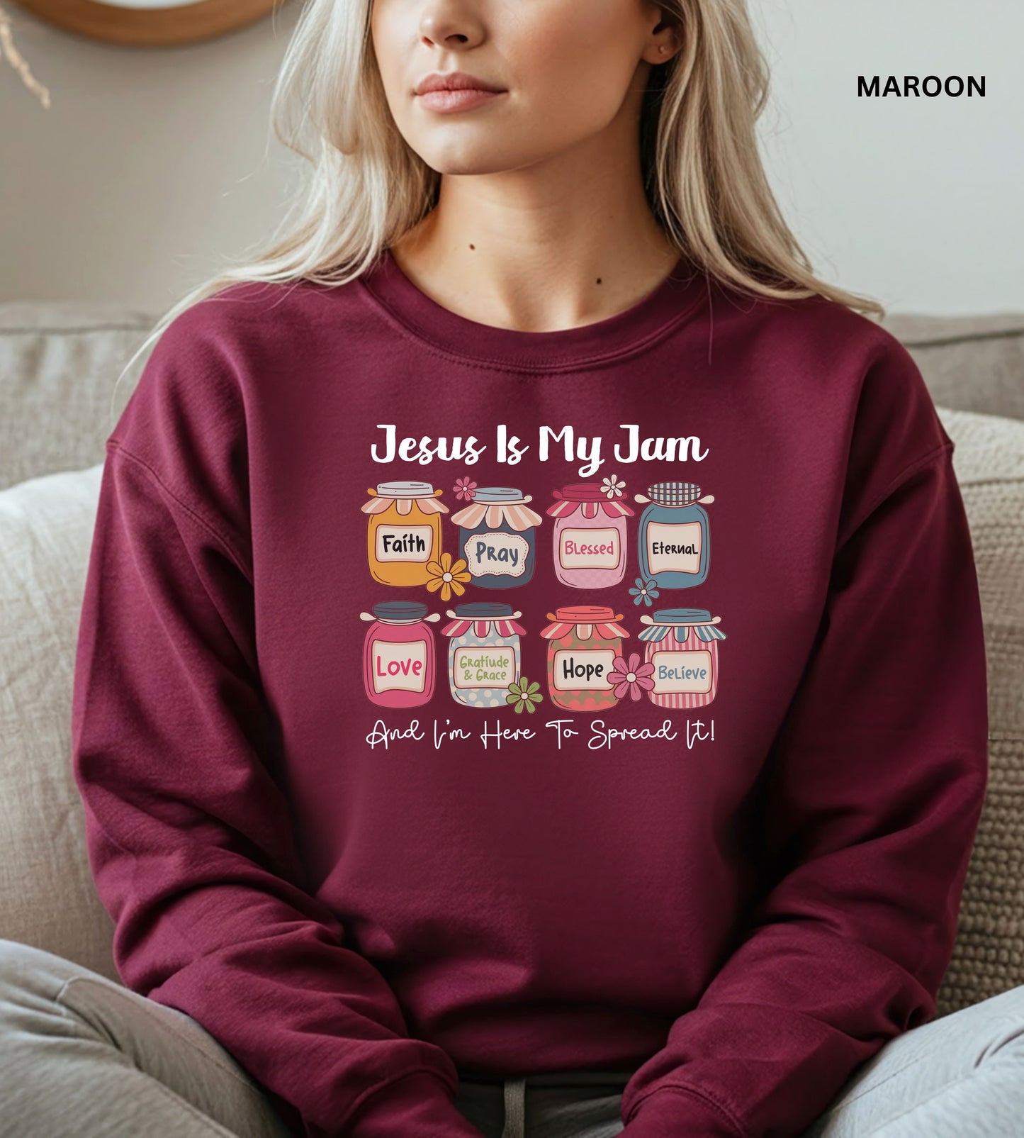 Jesus Is My Jam Sweatshirt