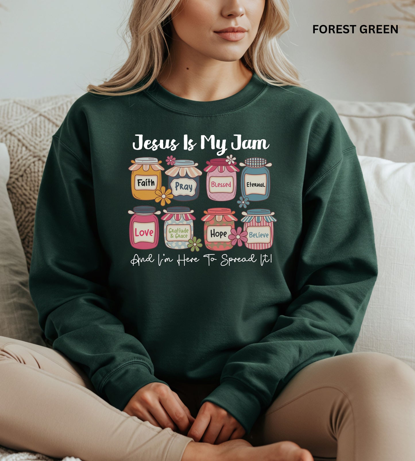 Jesus Is My Jam Sweatshirt