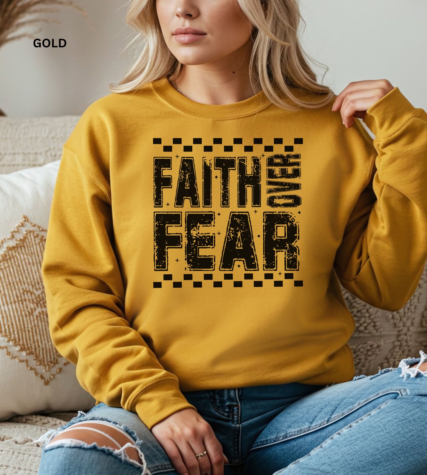 Faith Over Fear Sweatshirt