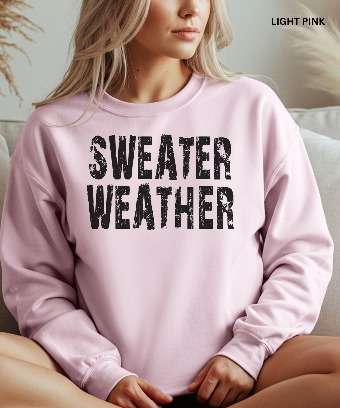 Sweater Weather Cozy Fall Sweatshirt
