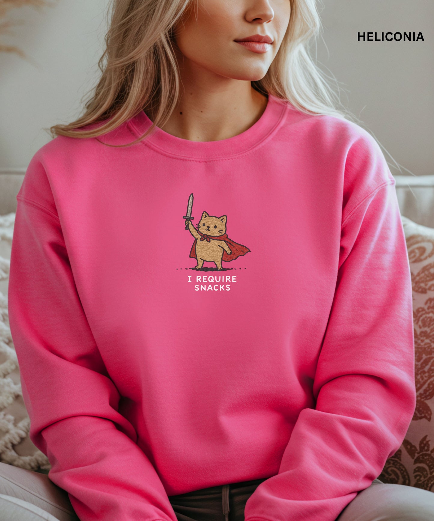 I Require Snacks Sweatshirt