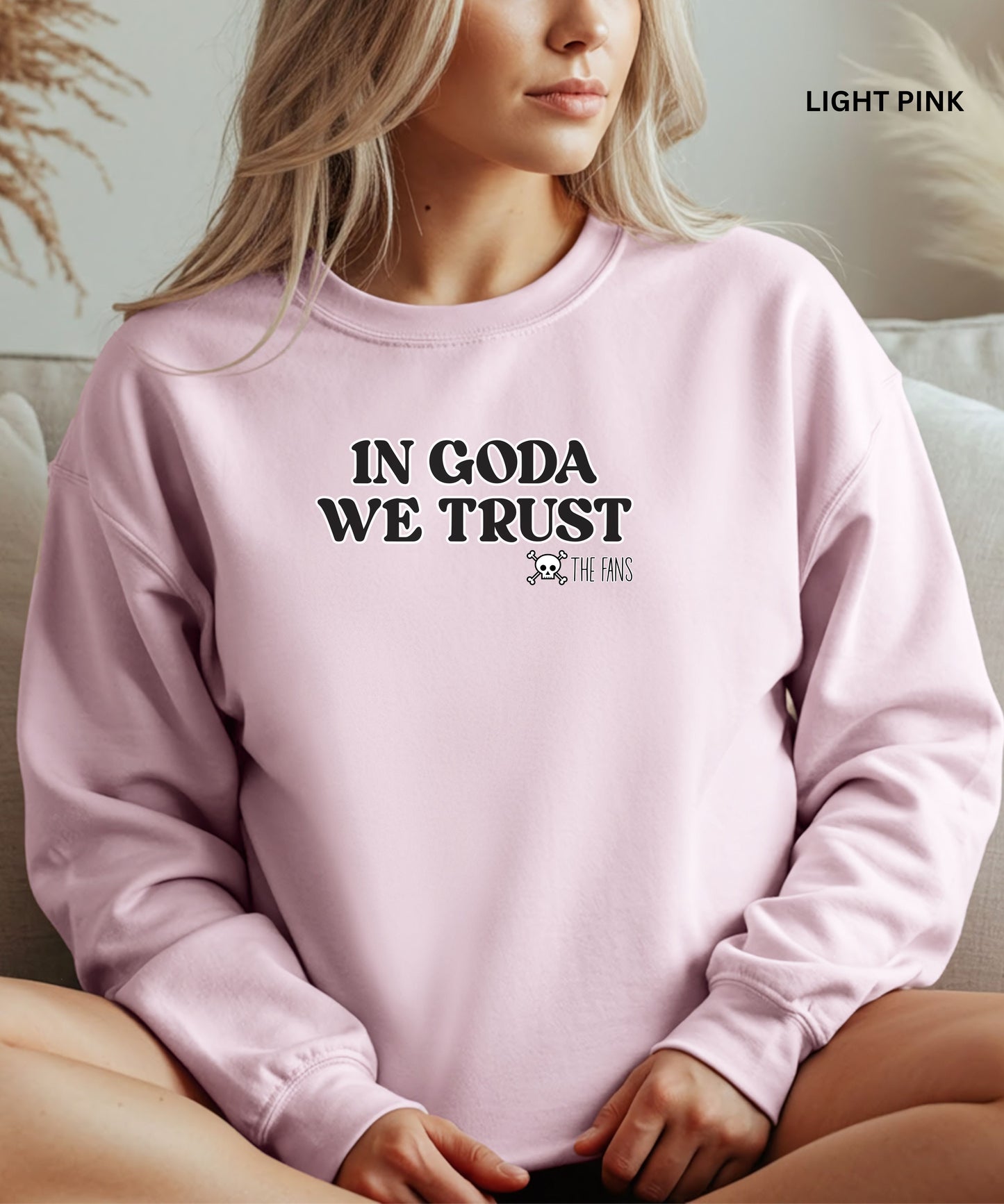 In Goda We Trust Crewneck manga Sweatshirt