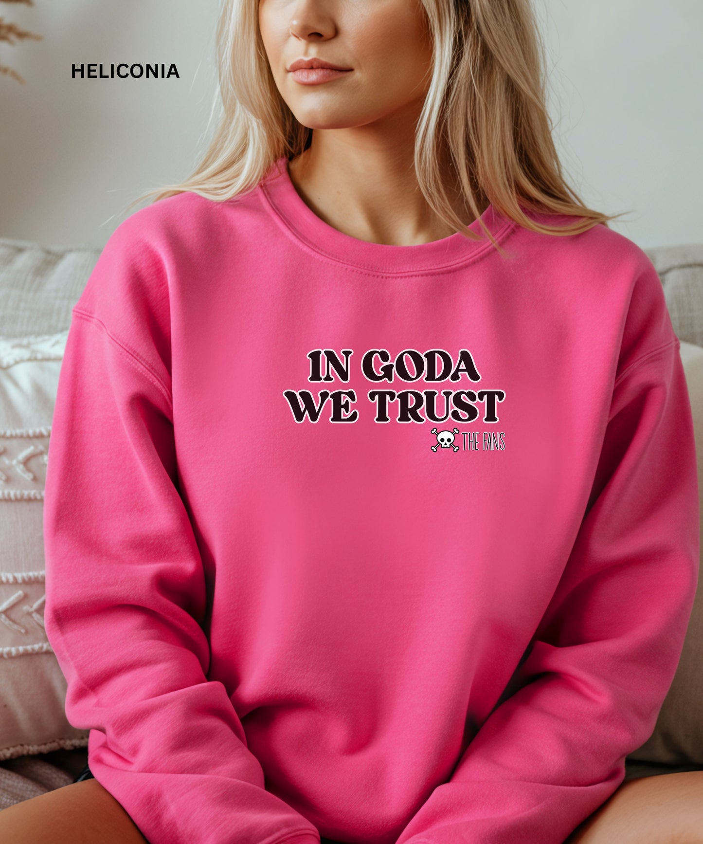 In Goda We Trust Crewneck manga Sweatshirt