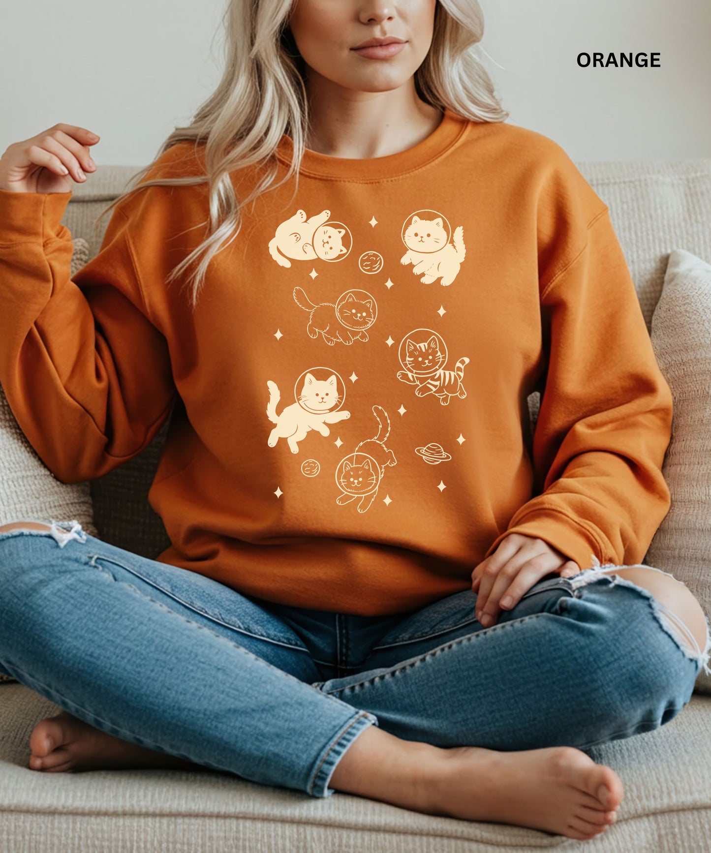 Space Cats Sweatshirt