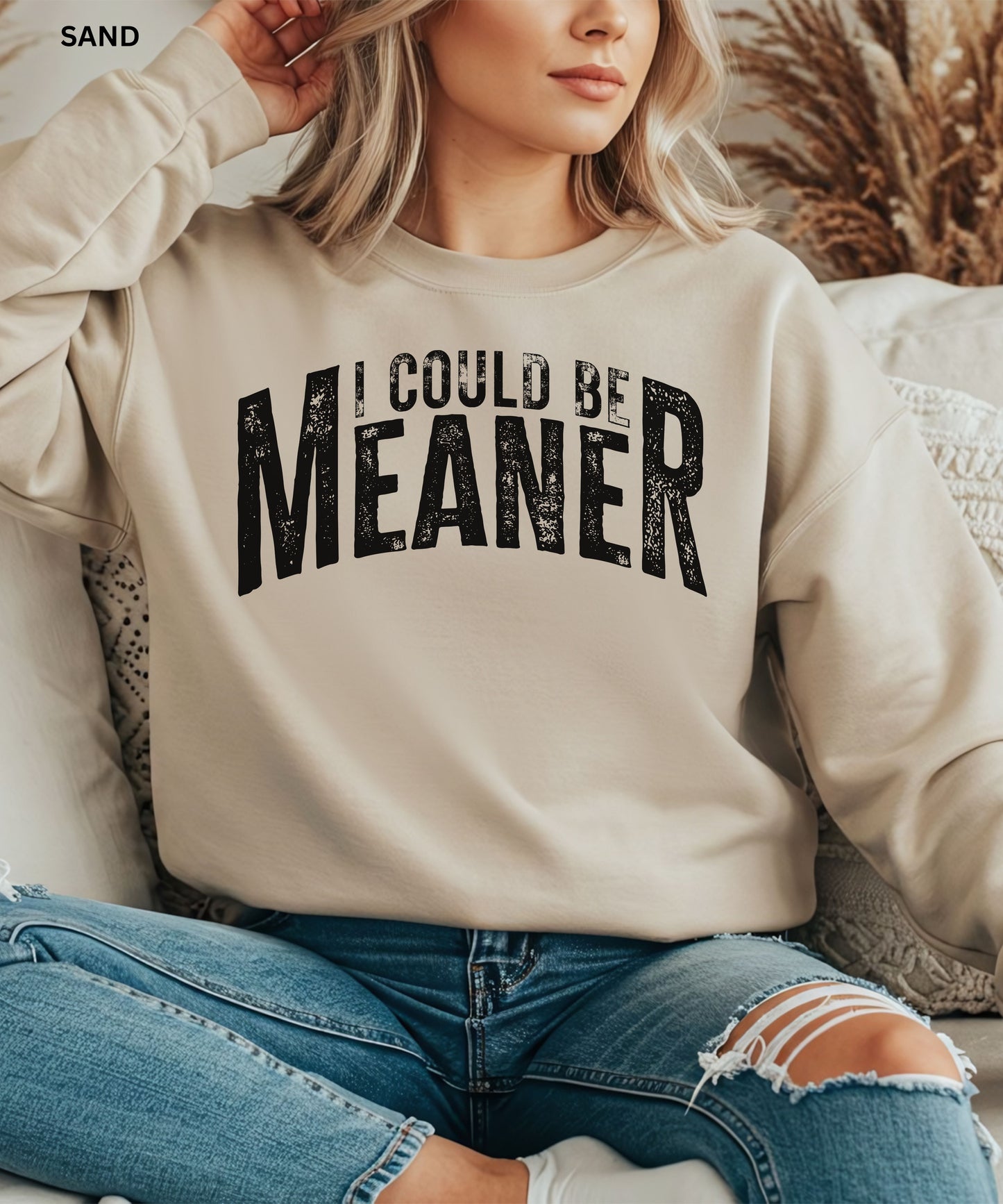 I Could Be Meaner Sweatshirt