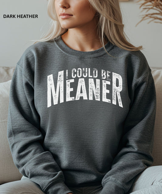 I Could Be Meaner Sweatshirt