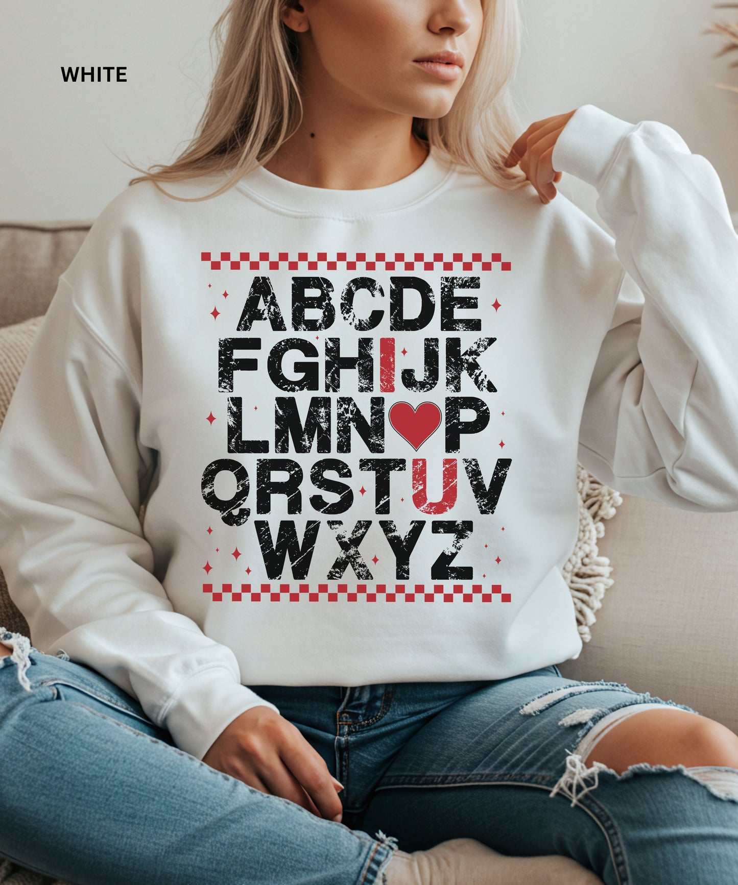 Alphabet Love Sweatshirt