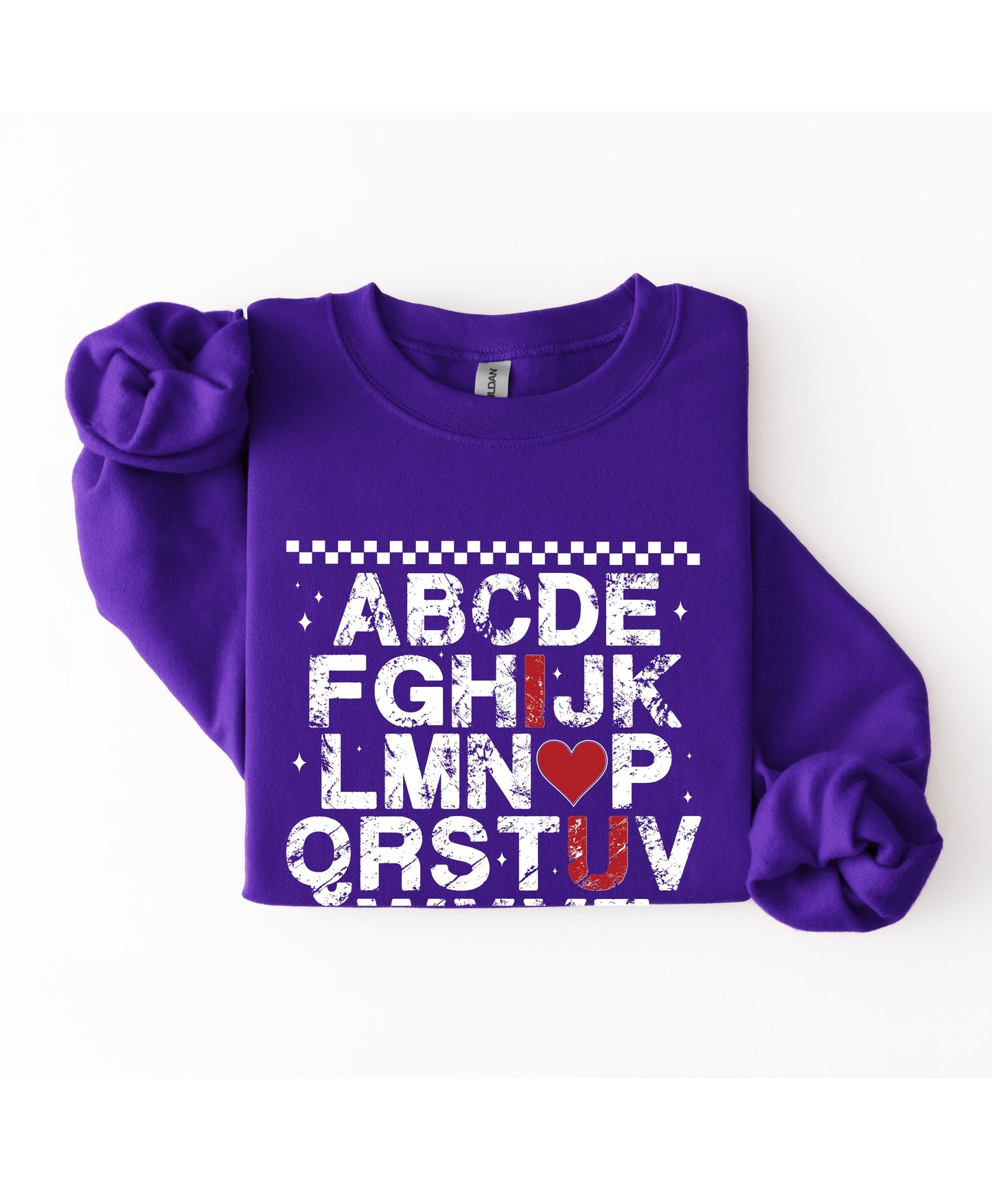 Alphabet Love Sweatshirt