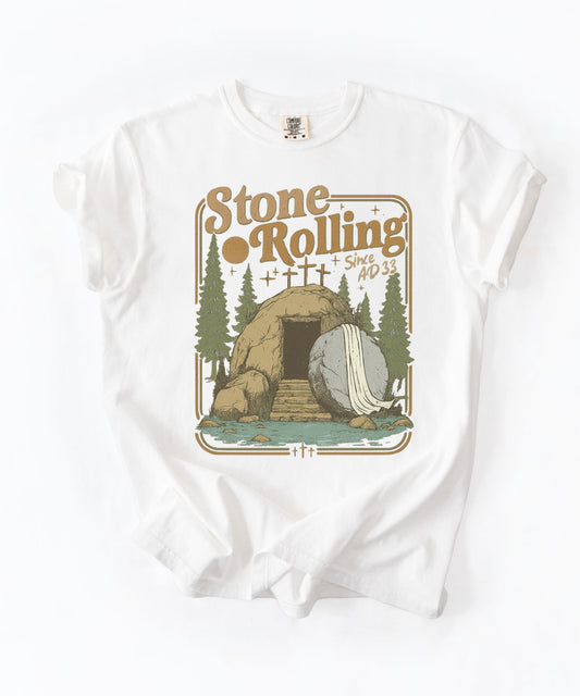 Stone Rolling Christian T-Shirt
