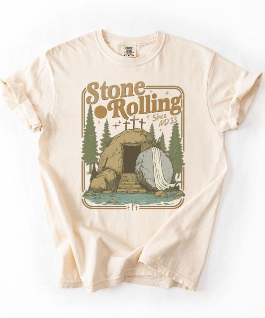 Stone Rolling Christian T-Shirt